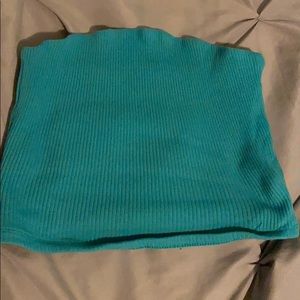 Turquoise tube top